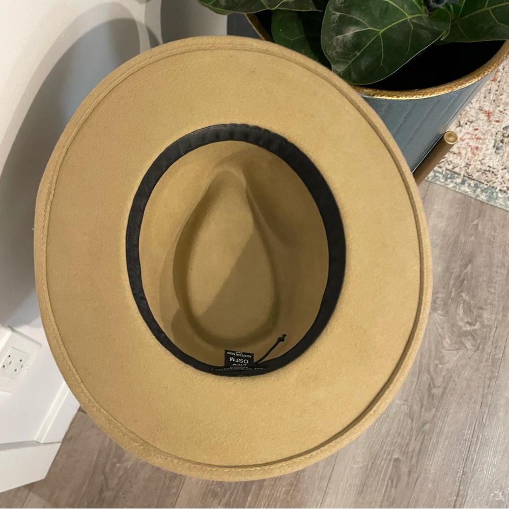 Ace Of Something Australia Oslo Fedora Wool Hat in Tan - Picture 5 of 7